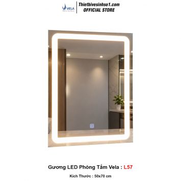 Gương LED Phòng Tắm Vela L57