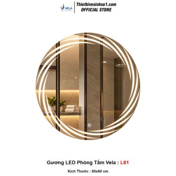 Gương LED Phòng Tắm Vela L61