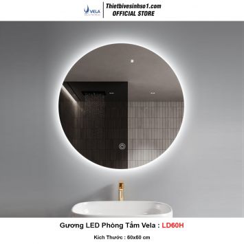 Gương LED Phòng Tắm Vela LD60H