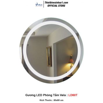 Gương LED Phòng Tắm Vela LD60T