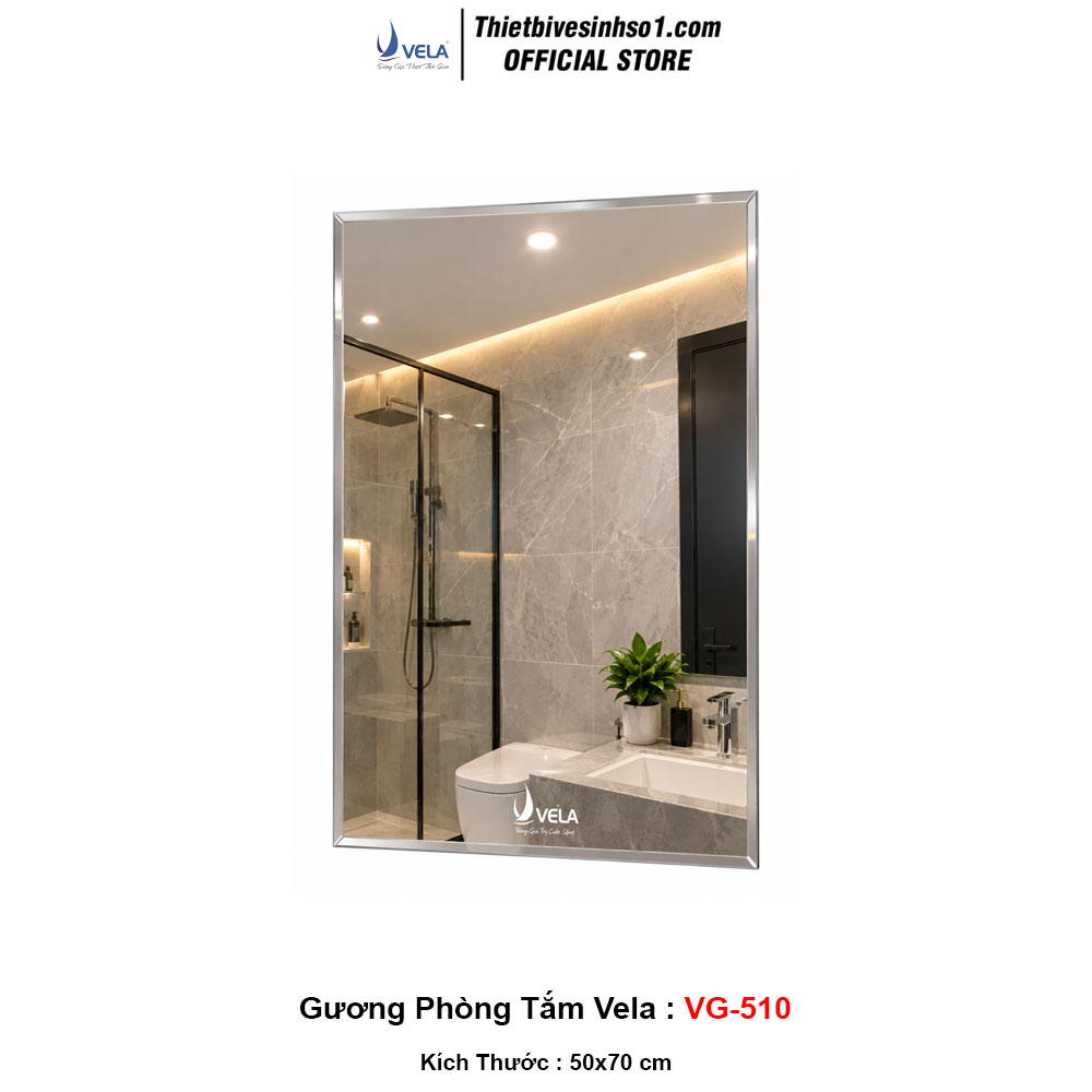 Gương Phòng Tắm Vela VG-510