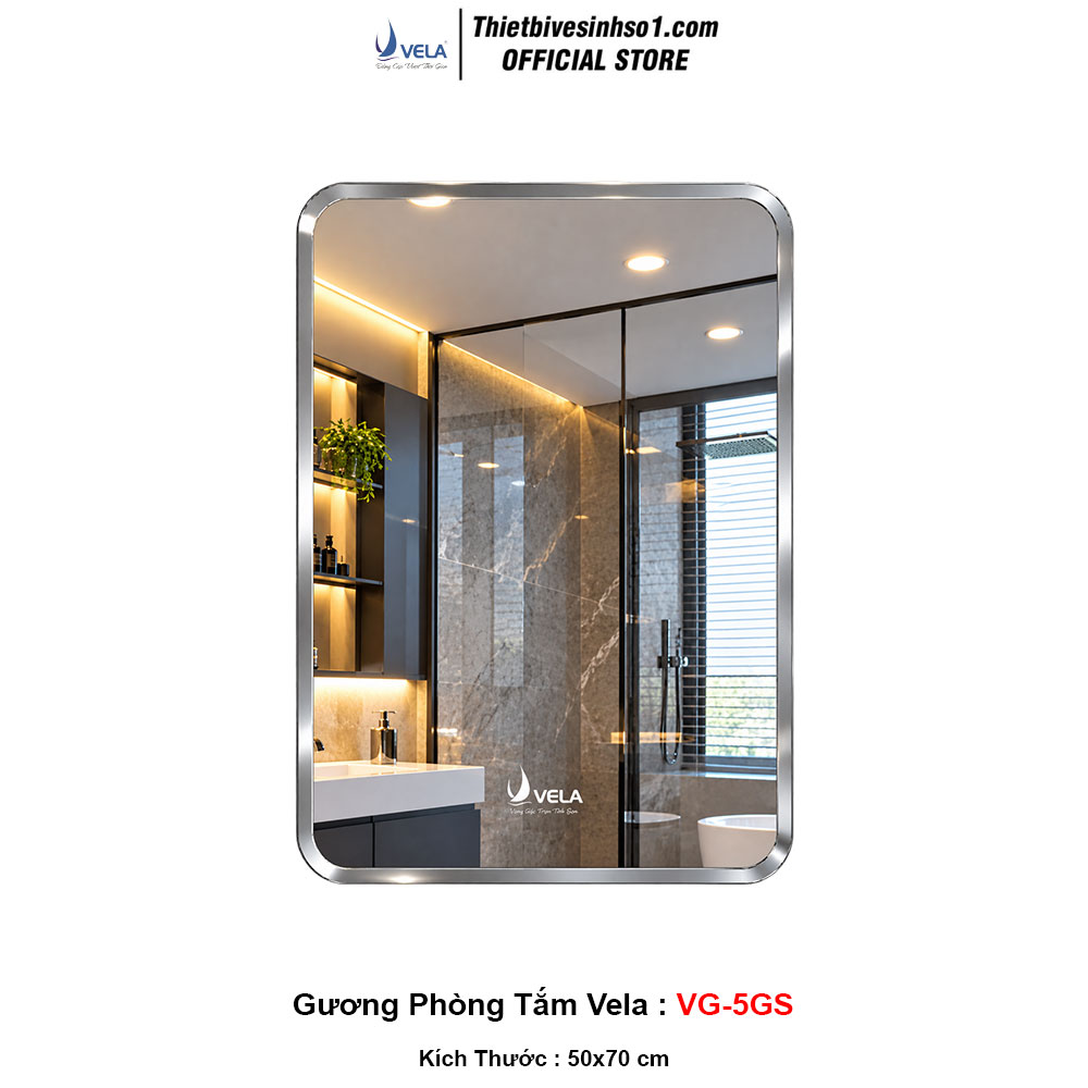 Gương Phòng Tắm Vela VG-5GS Gương Phòng Tắm Vela VG-5GS