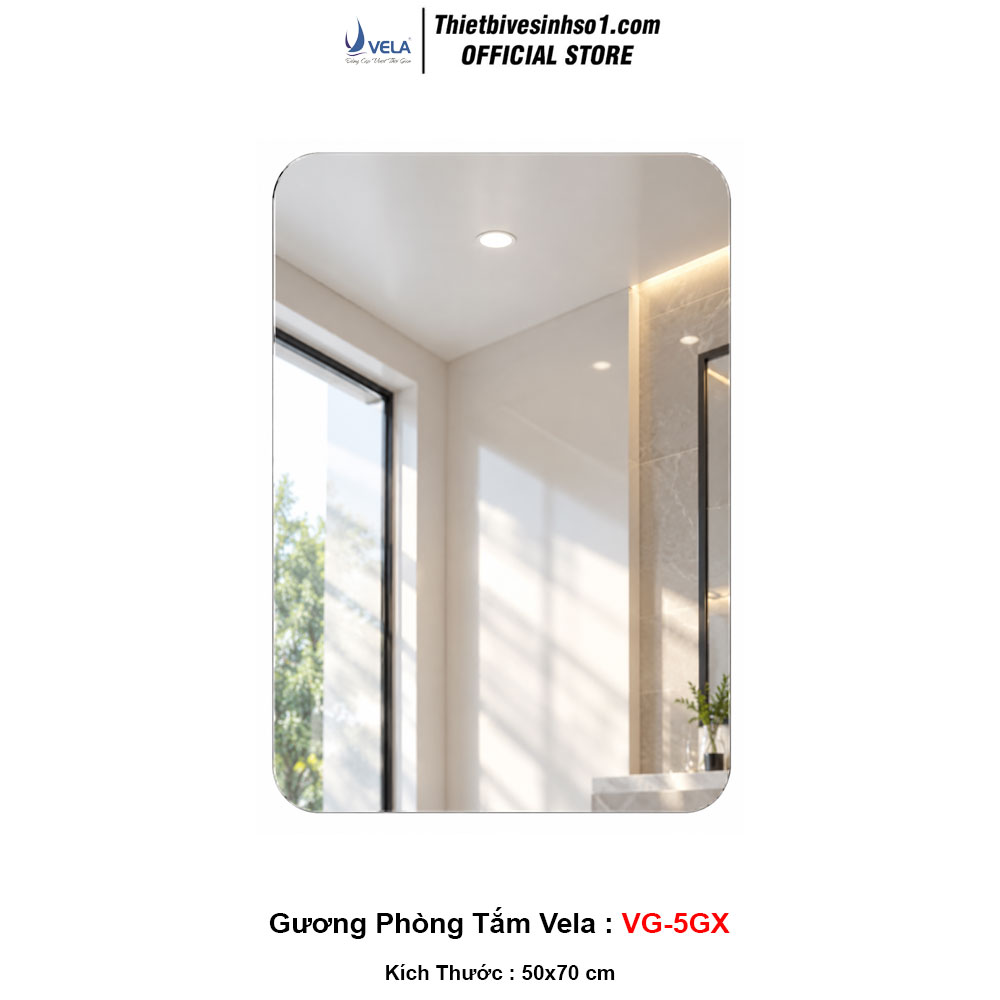 Gương Phòng Tắm Vela VG-5GX Gương Phòng Tắm Vela VG-5GX