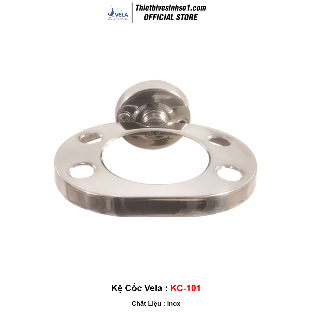 Kệ Cốc Đánh Răng Vela KC-101 Kệ Cốc Đánh Răng Vela KC-101