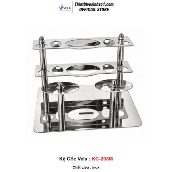 Kệ Cốc Đánh Răng Vela KC-203M