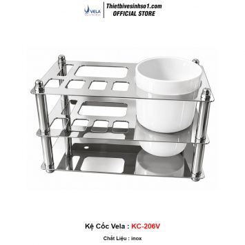 Kệ Cốc Đánh Răng Vela KC-206V