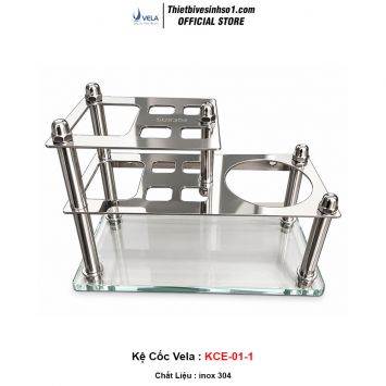 Kệ Cốc Đánh Răng Vela KCE-01-1