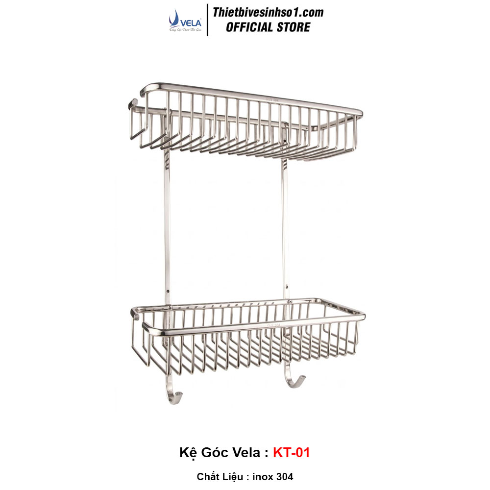 Kệ Thẳng 2 Tầng Vela KT-01