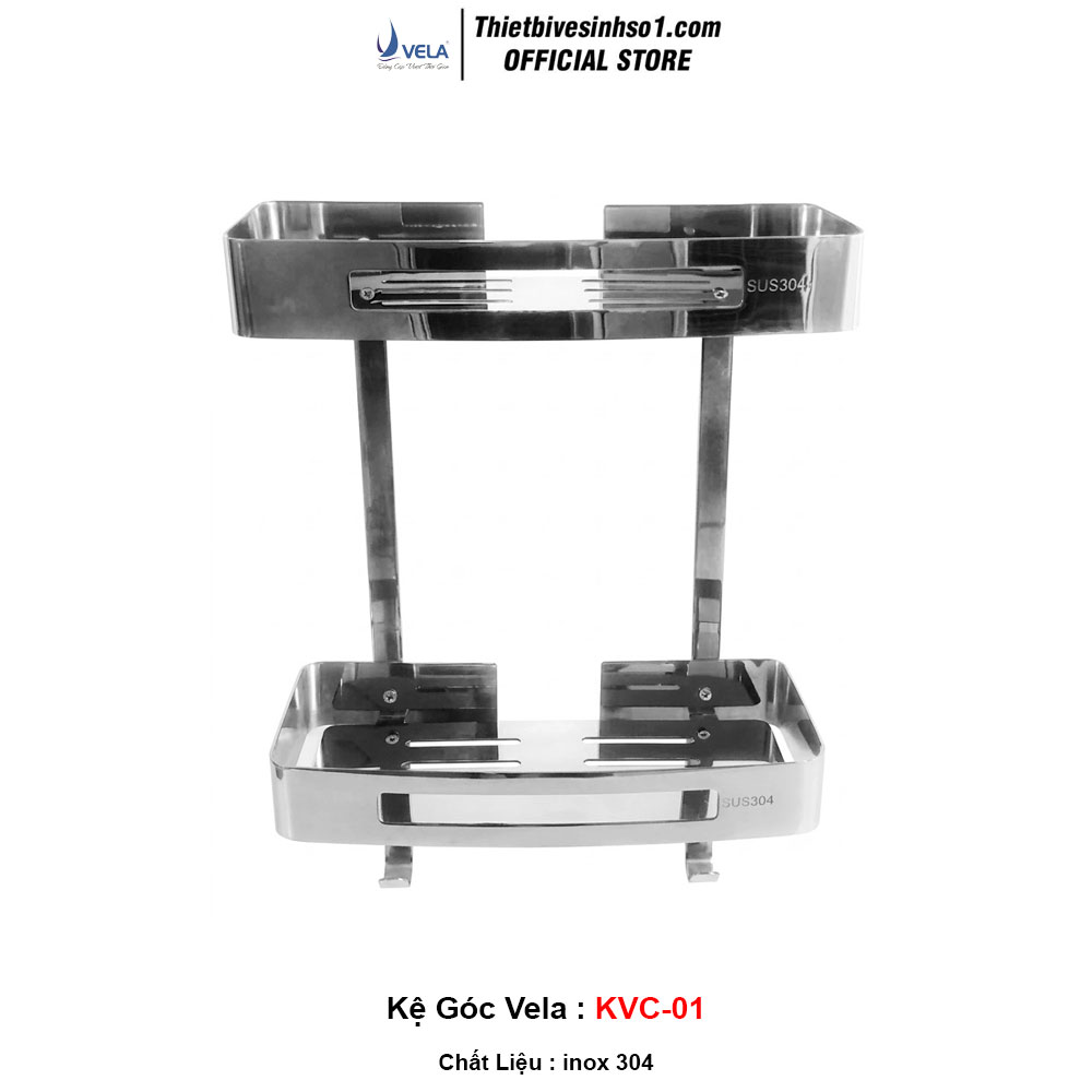 Kệ Thẳng 2 Tầng Vela KVC-01