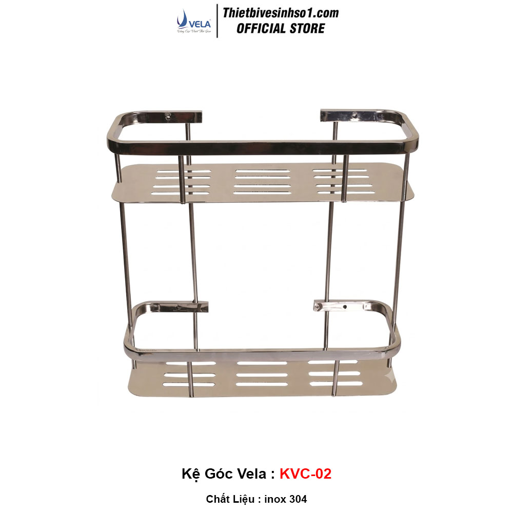 Kệ Thẳng 2 Tầng Vela KVC-02