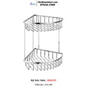 Kệ Góc 2 Tầng Vela KGV-01