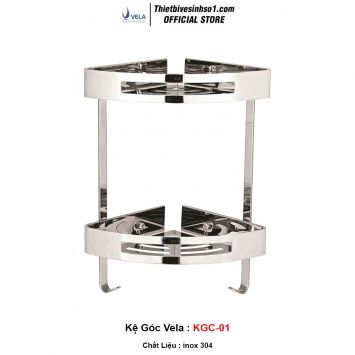 Kệ Góc 2 Tầng Vela KGC-01