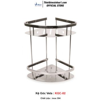 Kệ Góc 2 Tầng Vela KGC-02