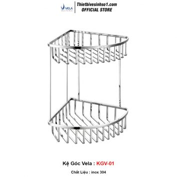 Kệ Góc 2 Tầng Vela KGV-01