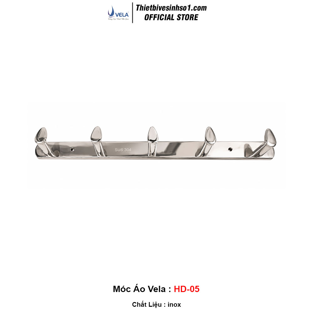 Móc Treo Quần Áo Vela HD-05