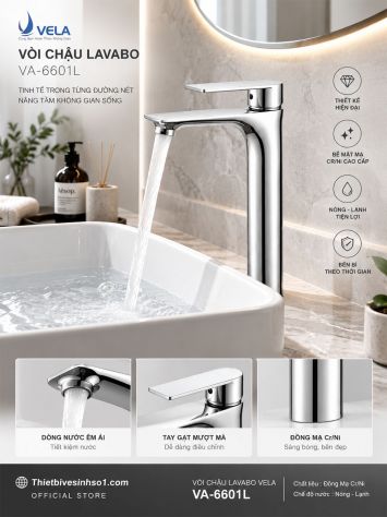 Vòi Lavabo Vela VA-6601L