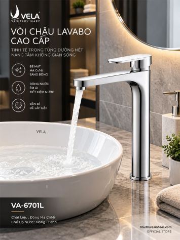 Vòi Lavabo Vela VA-6701L