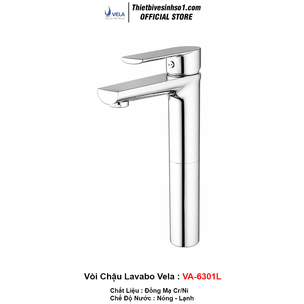 Vòi Lavabo Vela VA-6301L Vòi Lavabo Vela VA-6301L