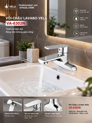 Vòi Lavabo Vela VA-6302N
