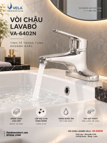 Vòi Lavabo Vela VA-6402N