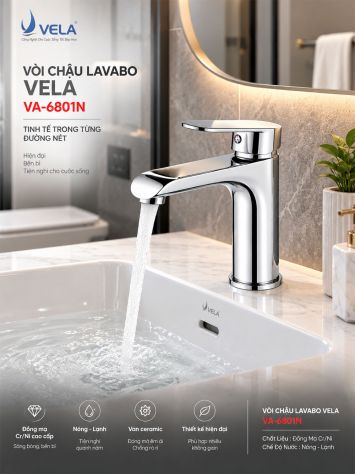 Vòi Lavabo Vela VA-6801N