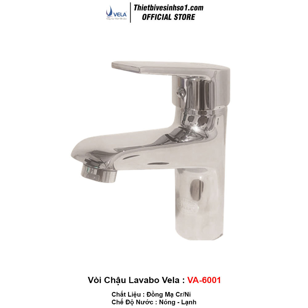 Vòi Lavabo Vela VA-6001 Vòi Lavabo Vela VA-6001
