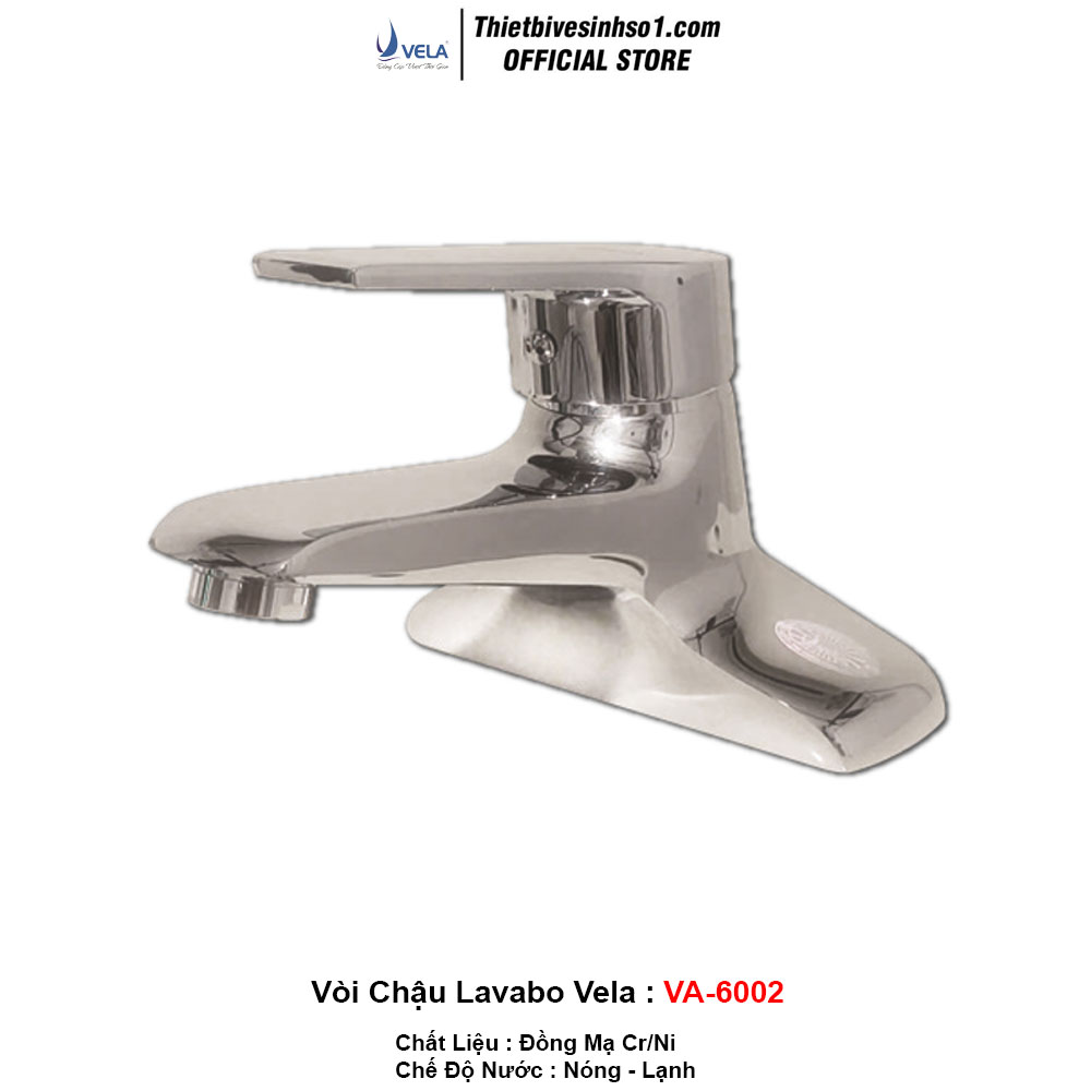 Vòi Lavabo Vela VA-6002 Vòi Lavabo Vela VA-6002