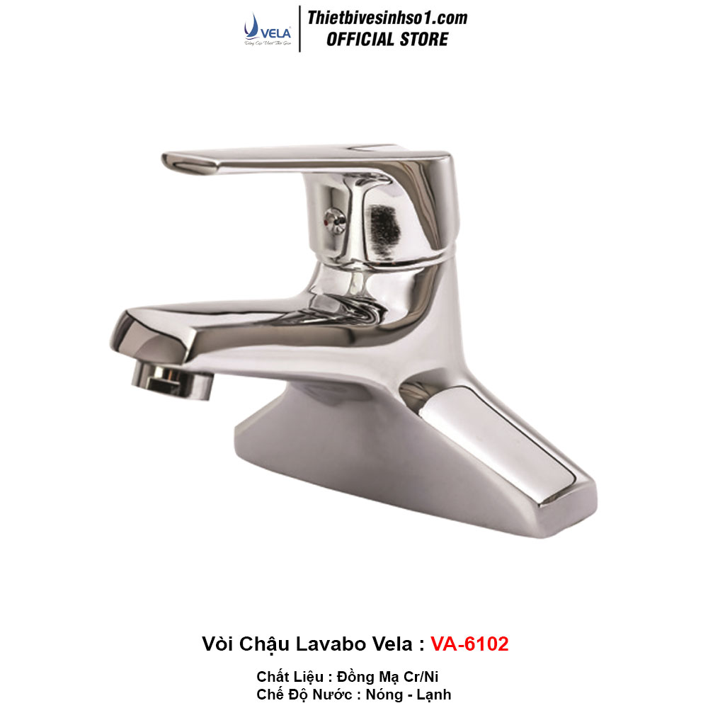 Vòi Lavabo Vela VA-6102 Vòi Lavabo Vela VA-6102