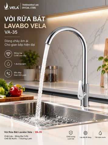 Vòi Rửa Bát Vela VA-35