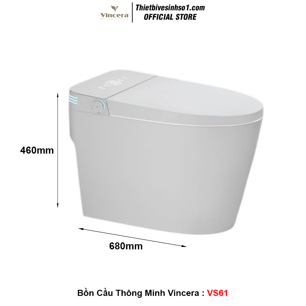 Bồn Cầu Thông Minh Vincera VS61