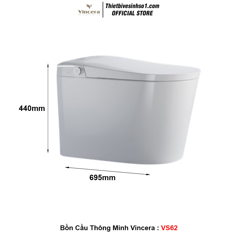 Bồn Cầu Thông Minh Vincera VS62