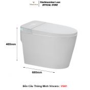 Bồn Cầu Thông Minh Vincera VS61