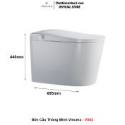 Bồn Cầu Thông Minh Vincera VS62