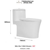 Bồn Cầu Vincera V97