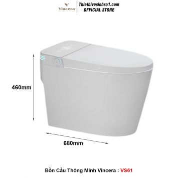 Bồn Cầu Thông Minh Vincera VS61