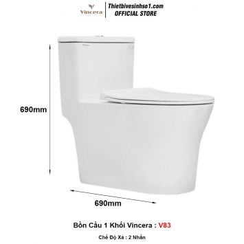 Bồn Cầu Vincera V83
