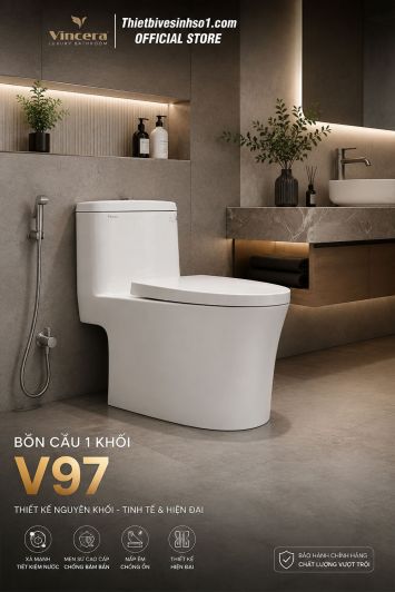 Bồn Cầu Vincera V97