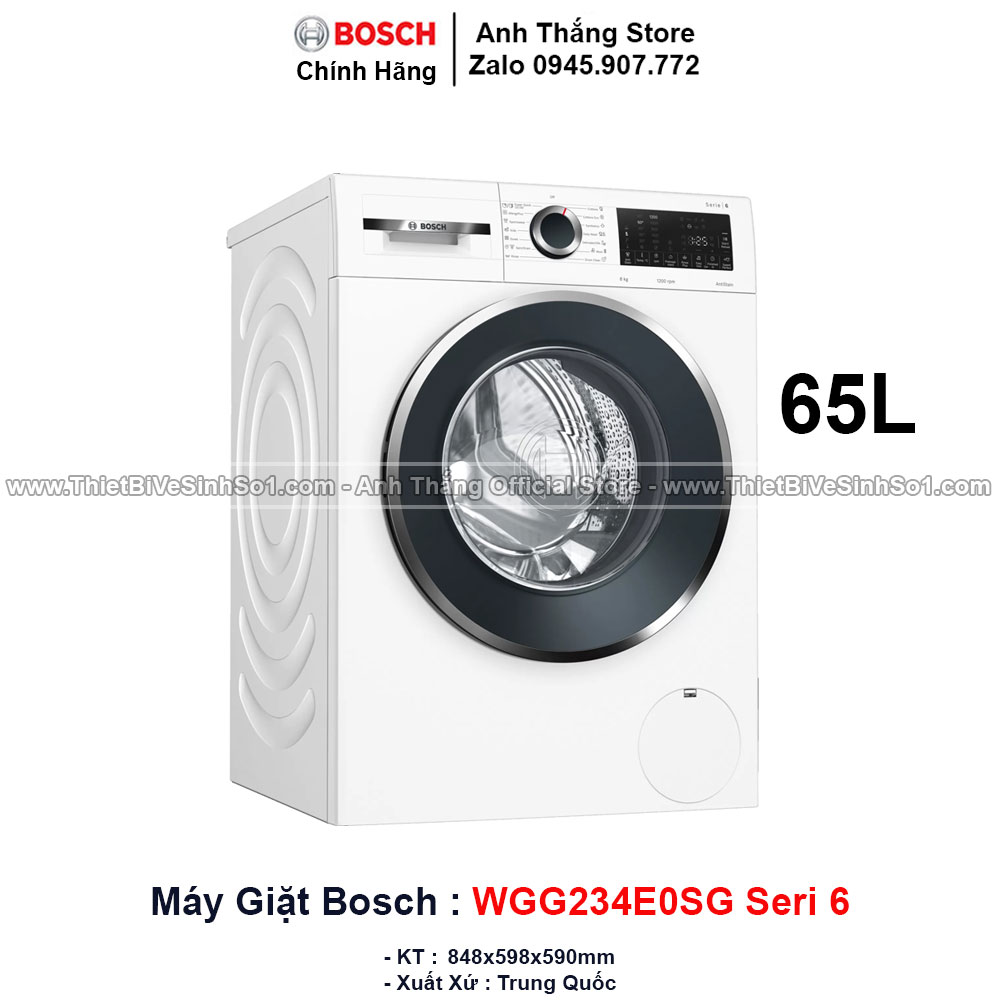 Máy Giặt Bosch WGG234E0SG Seri 6