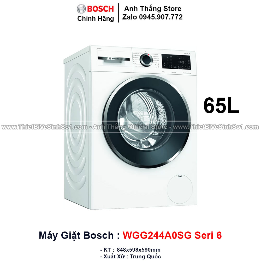 Máy Giặt Bosch WGG244A0SG Seri 6