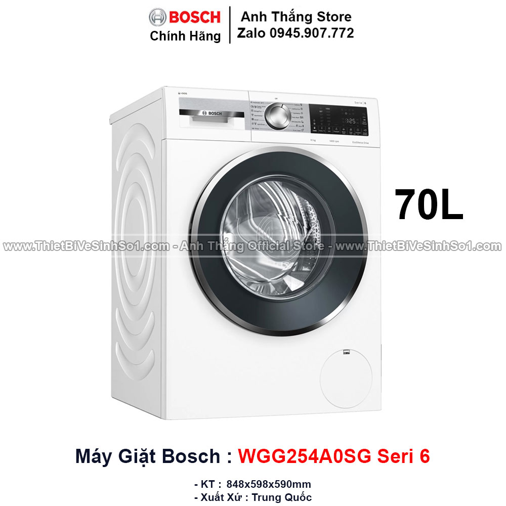 Máy Giặt Bosch WGG254A0SG Seri 6