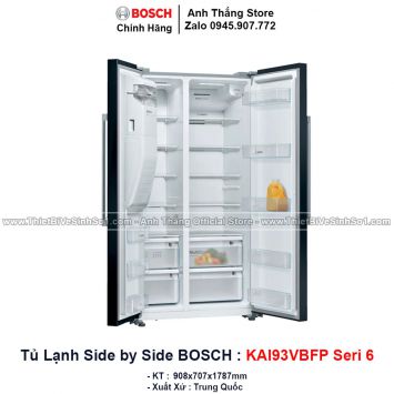 Tủ Lạnh Side by Side Bosch KAI93VBFP Seri 6 2