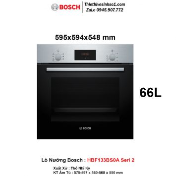 Lò Nướng Bosch HBF133BS0A Seri 2