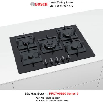 Bếp Gas BOSCH PPQ7A6B90 Series 6