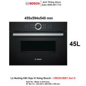 Lò Nướng Kết Hợp Vi Sóng Bosch CMG633BB1 Seri 8