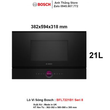 Lò Vi Sóng Bosch BFL7221B1 Seri 8