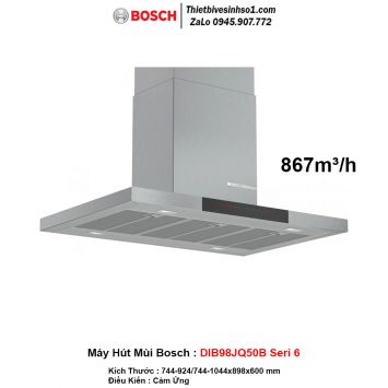 Máy Hút Mùi Bosch DIB98JQ50B Seri 6