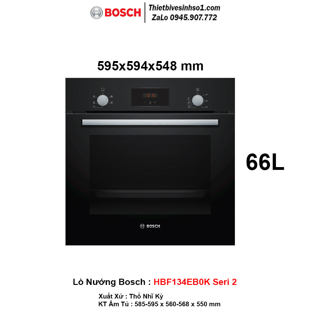 Lò Nướng Bosch HBF134EB0K Seri 2