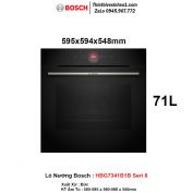 Lò Nướng Bosch HBG7341B1B Seri 8