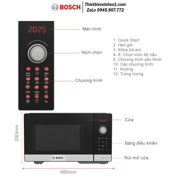 Lò Vi Sóng Bosch FEL053MS1M