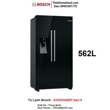 Tủ Lạnh Bosch KAD93ABEP Seri 6